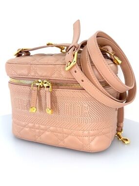 Dior Travel Vanity Bag - Rose Des Vents